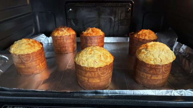 マフィン焼いた後
