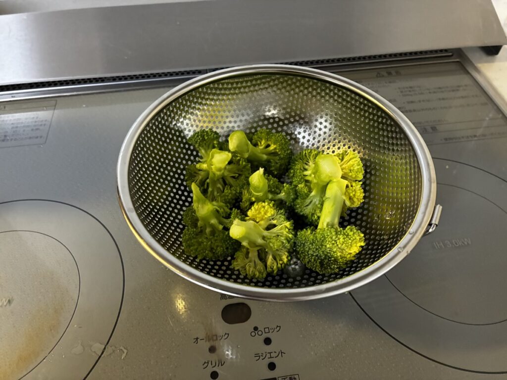 ブロッコリー調理前