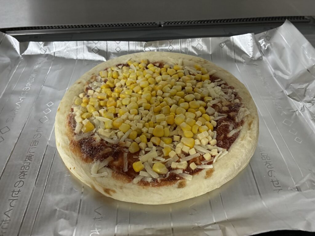 ガストのピザ焼く前