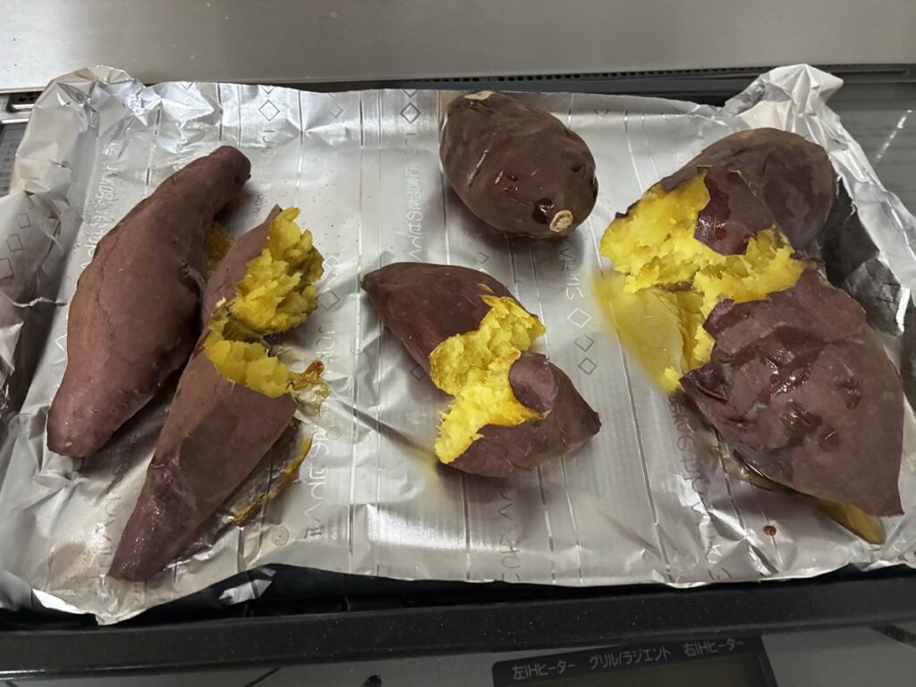 ヘルシオ入れた後