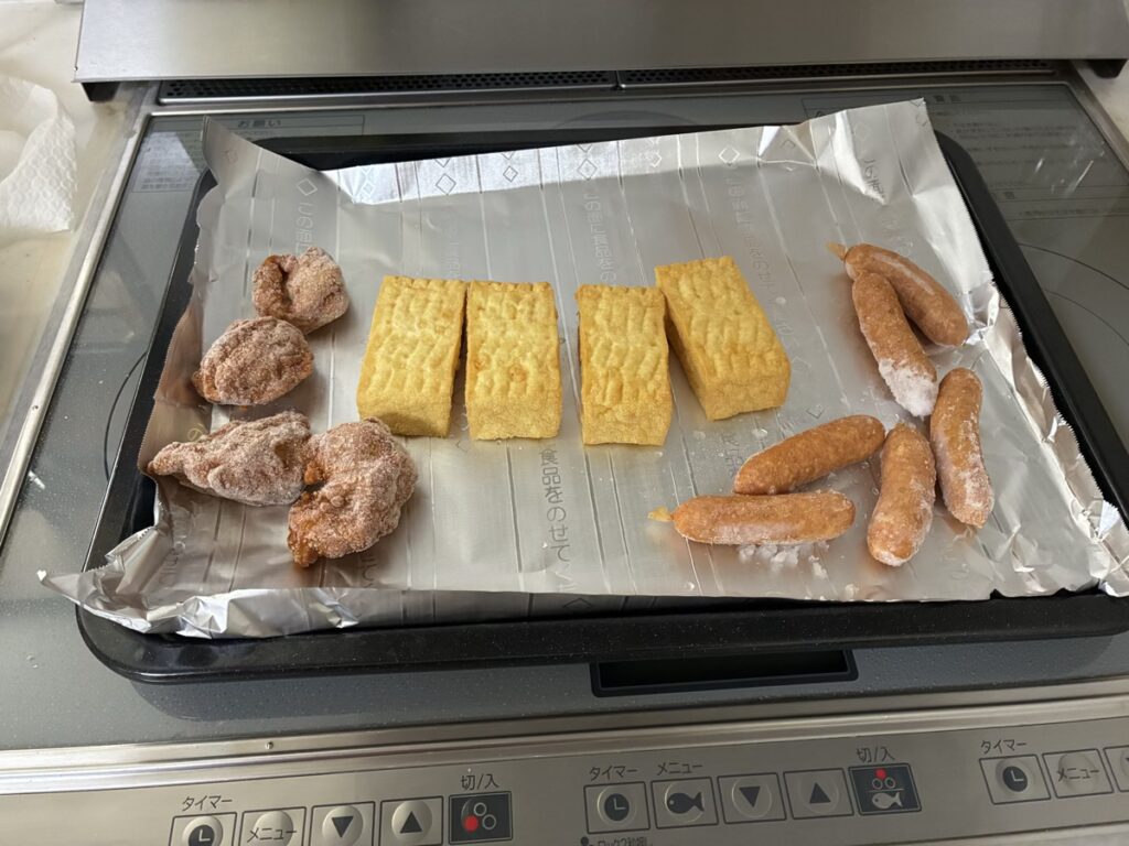 ヘルシオ入れる前