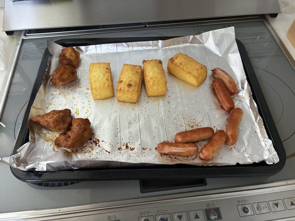 ヘルシオ　調理後