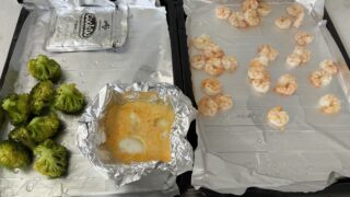 エビチリ　ヘルシオ後