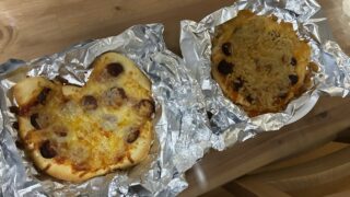 ピザ焼き上がりのコピー