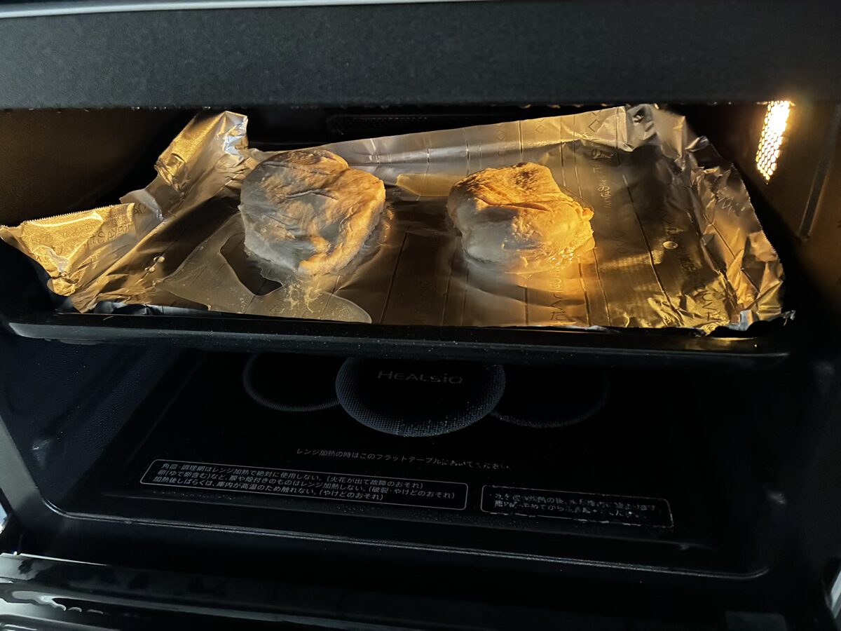 加熱後のサラダチキン